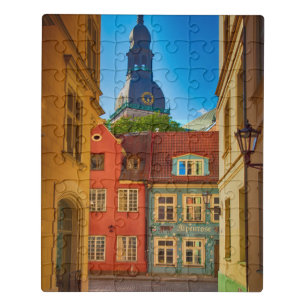 Street in the Old Town Estonia Jigsaw Puzzle