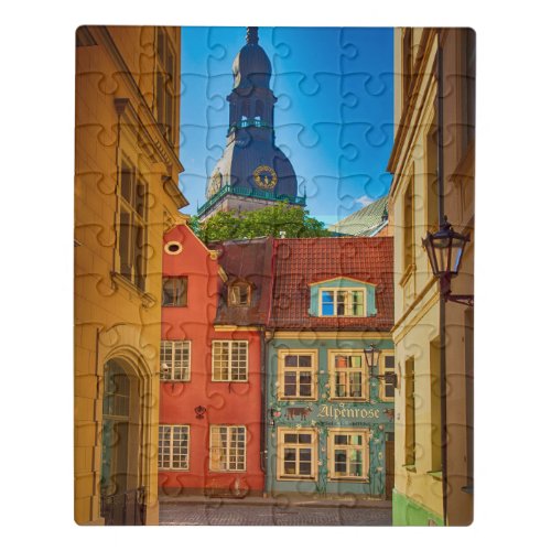 Street in the Old Town  Estonia Jigsaw Puzzle