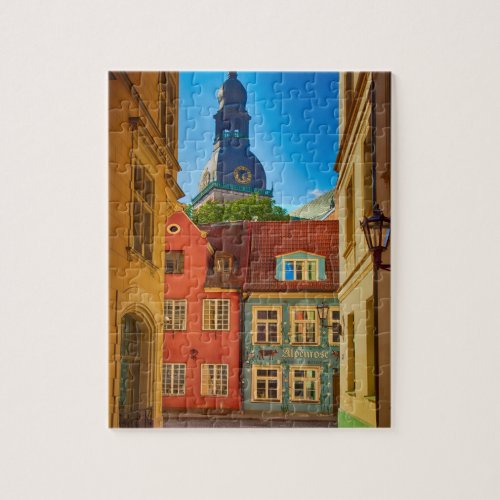 Street in the Old Town  Estonia Jigsaw Puzzle