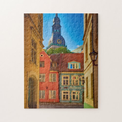 Street in the Old Town  Estonia Jigsaw Puzzle