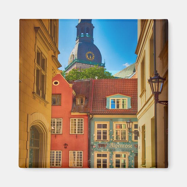 Street in the Old Town | Estonia Magnet (Front)