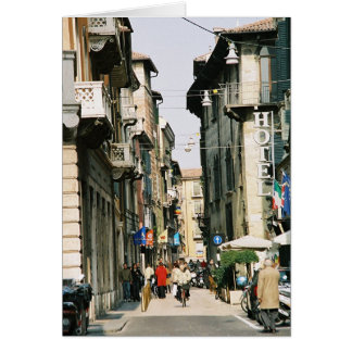 Street in Verona Cards