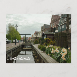 Street in Volendam, Netherlands Postcard