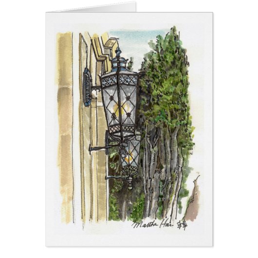 Street lamps cards (Front)