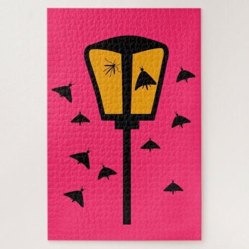 Street Light and Moths Puzzle