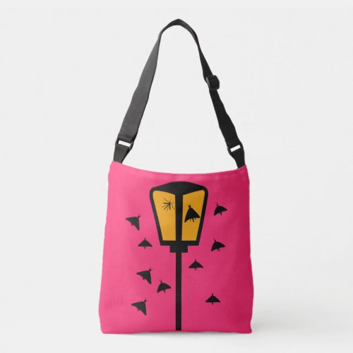 Street Light and Moths Tote Bag