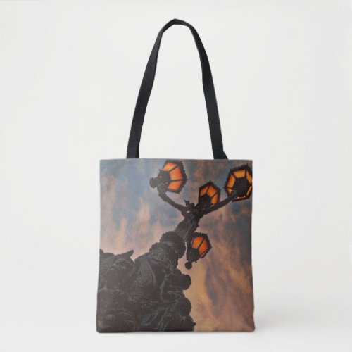 street light  tote bag