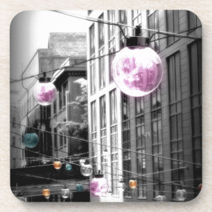 Street Lights Urban Art Drink Coaster