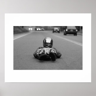 Street Luge Poster
