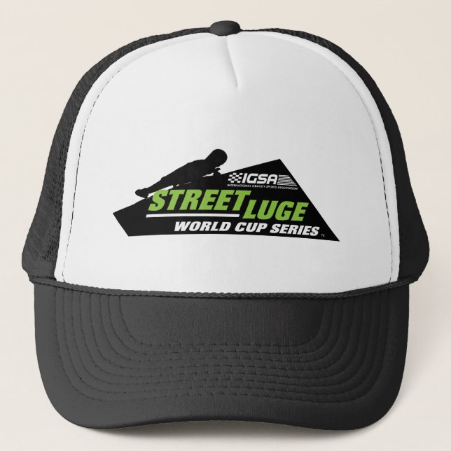 Street Luge World Cup Series Trucker Hat (Front)