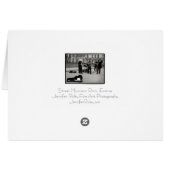 Street Musicians Card (Back Horizontal)