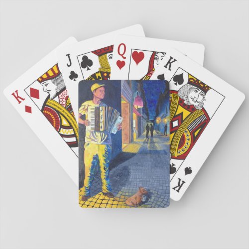 Street Musicians Dog Cards