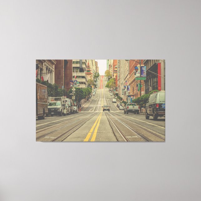 Street of San Francisco Canvas Print (Front)