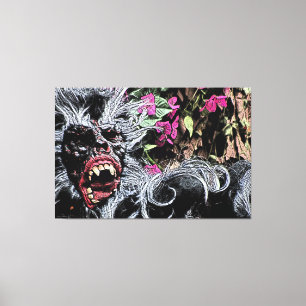 Street Performance 1 60x40 (150x100cm) waccna Canvas Print