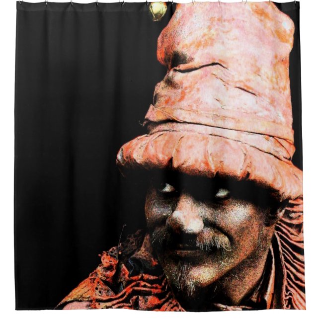 Street Performance 2 sccna Shower Curtain (Front)