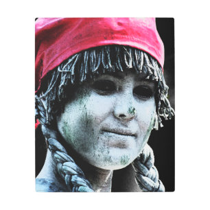 Street Performance 4 16x20 (40x50cm) wamea Metal Print