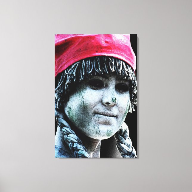 Street Performance 4 24x36 (60x90cm) waca Canvas Print (Front)