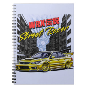 STREET RACER - IMPREZA WRX LEGEND NOTEBOOK