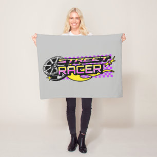 STREET RACERS BURNING WHEEL CLUB FLEECE BLANKET