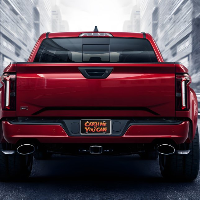 Street Racing Flames License Plate (Creator Uploaded)