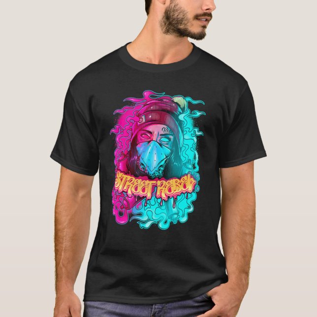 Street Rebel Graffiti Graphic Street Graffiti Arti T-Shirt (Front)