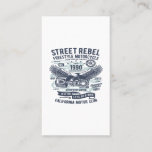 Street Rebel Motorcycle Business Card<br><div class="desc">Street Rebel Motorcycle</div>