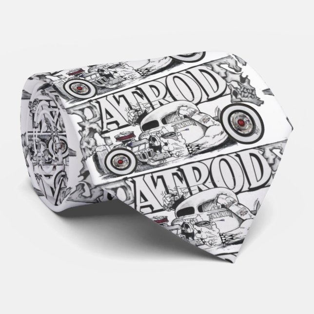 Street Rod neck tie (Rolled)