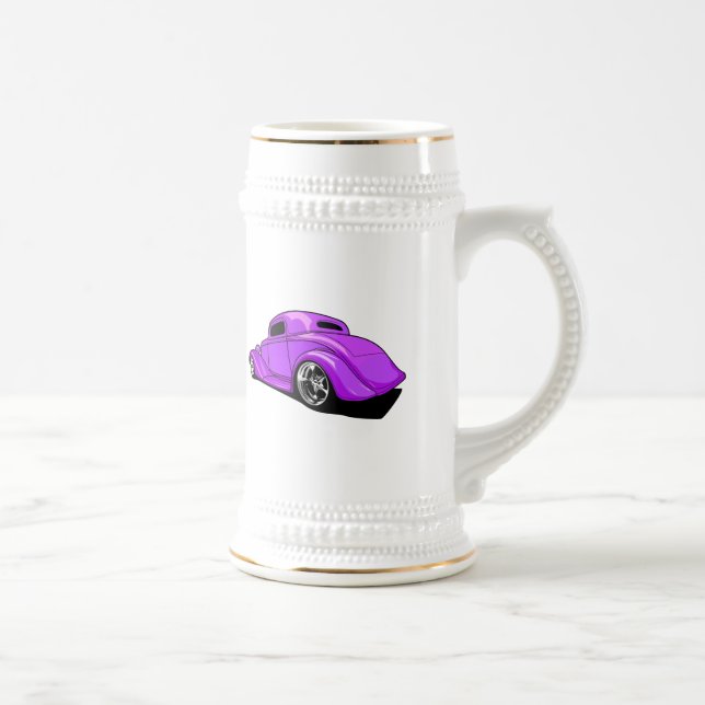 Street Rod Purple Beer Stein (Right)