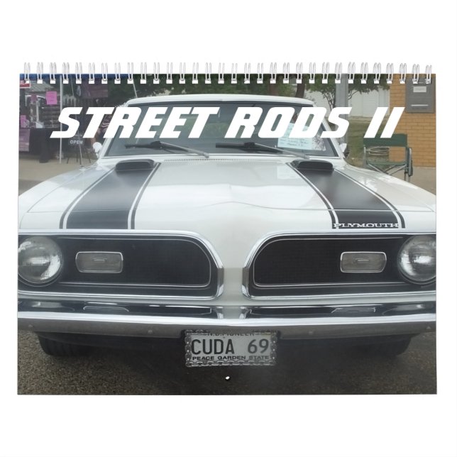 Street Rods II Calendar (Cover)