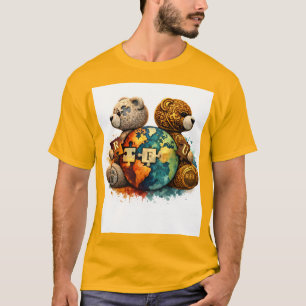 Street Royalty Teddy Bear Graphic T-Shirt