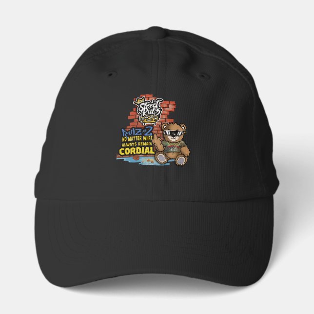 Street Rulz #2 the Bear is Back Performance Cap (Front)