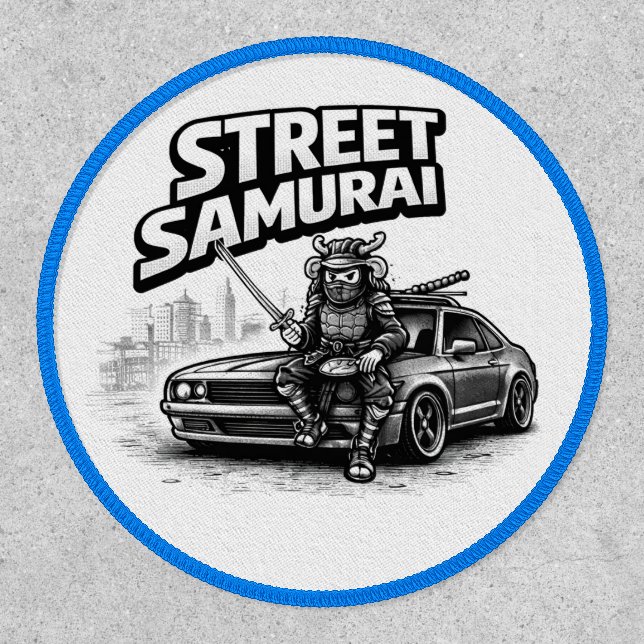 Street Samurai Urban Warlord Rank Patch (Front)