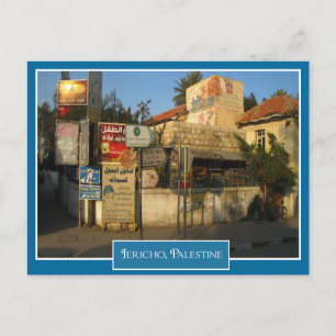 Street Scene in Jericho, Palestine Postcard