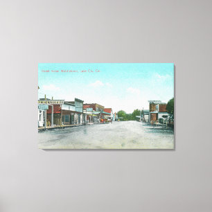 Street Scene in MiddletownMiddletown, CA Canvas Print