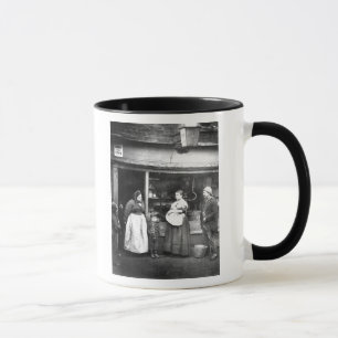 Street scene in Victorian London Mug