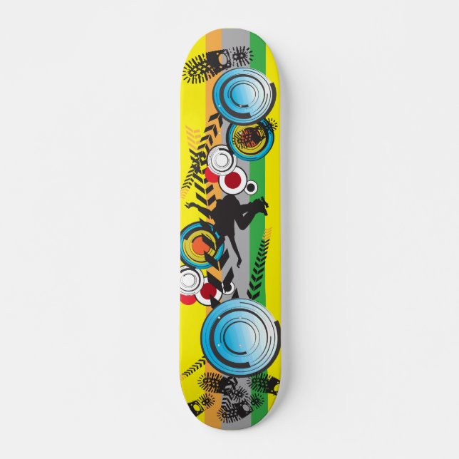 Street Shredder Skateboard Deck (Front)