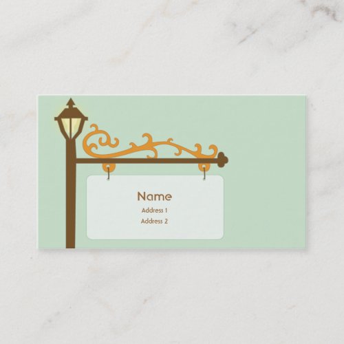 Street Sign - Business Business Card