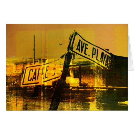 Street Sign Cards (Front Horizontal)