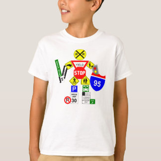 Street Sign Warrior T-Shirt