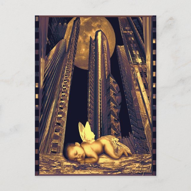 Street Sleeper Postcard (Front)