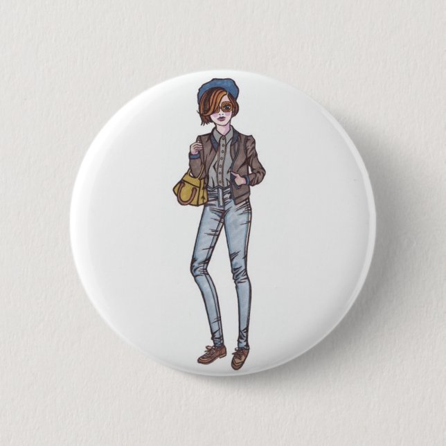 street style button (Front)