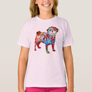 Street style pug dog T-Shirt