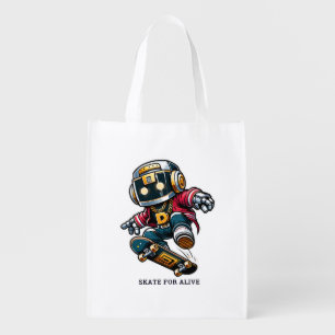 Street Style Skate Series Grocery Bag