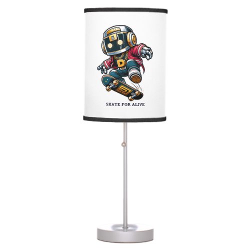 Street Style Skate Series Table Lamp