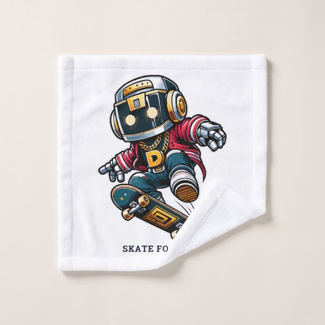 Street Style Skate Series Wash Cloth (Wash Cloth)