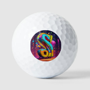  "Street Swing: Graffiti Golf Ball Design"