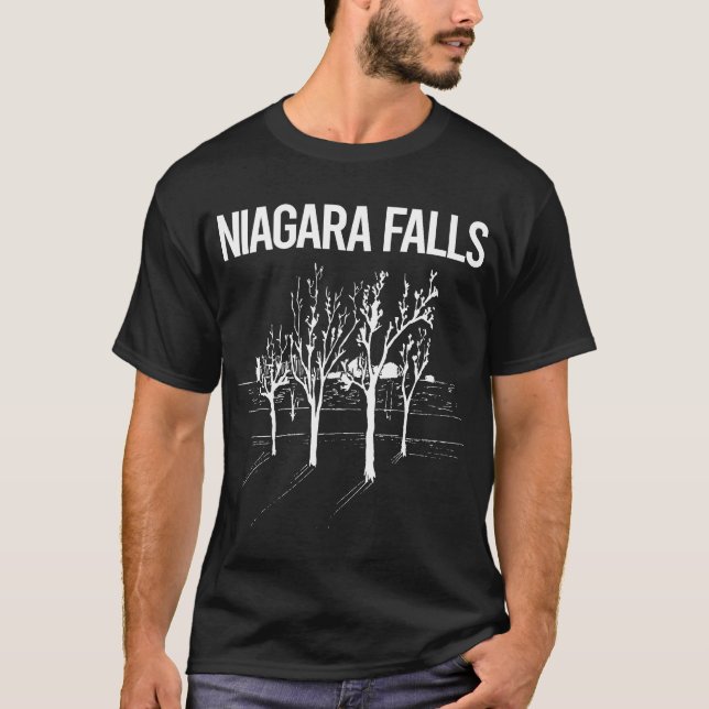 Street Trees Niagara Falls T-Shirt (Front)