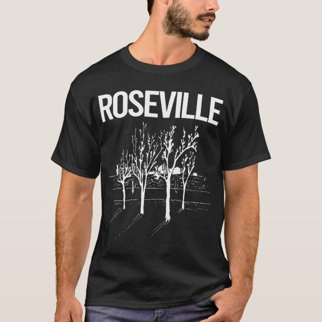Street Trees Roseville T-Shirt (Front)