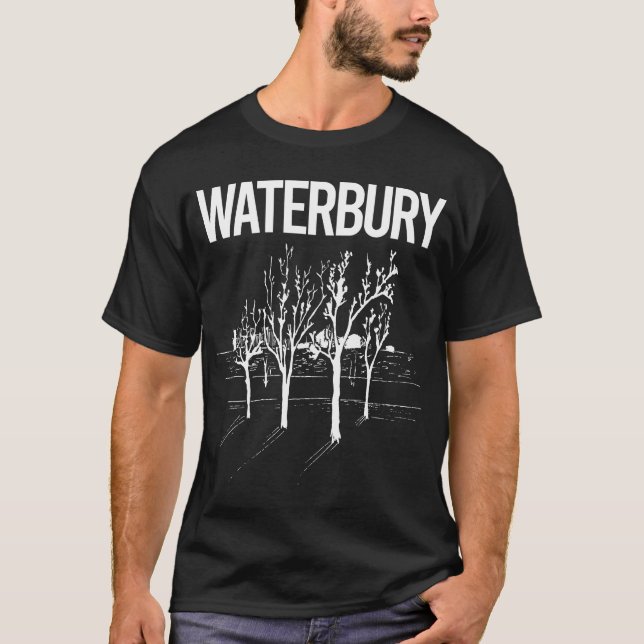 Street Trees Waterbury T-Shirt (Front)