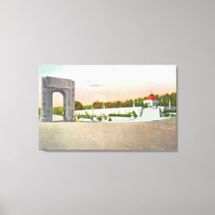 Street View of Clifton Gate Canvas Print